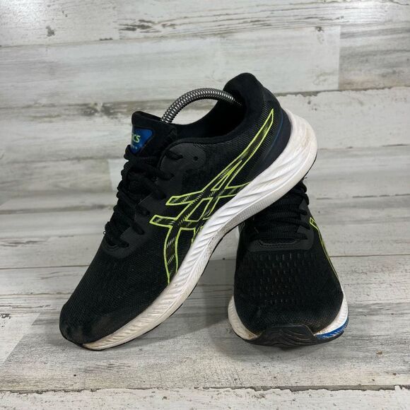 Asics Mens Gel-Excite 9 Running Athletic Shoes Black Hazard Green Size 8.5 - Picture 5 of 8